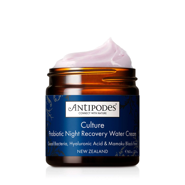 Antipodes Skincare Culture - Probiotic Night Recovery Water Cream 60ml | Allow Yourself NZ - Shop Now