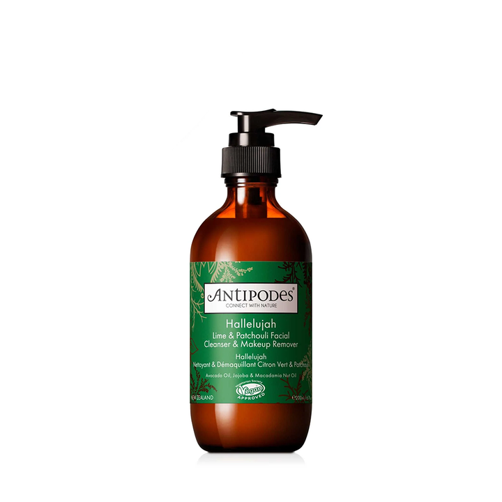 Antipodes Skincare Hallelujah Lime & Patchouli Cleanser 200ml | Allow Yourself NZ - Shop Now