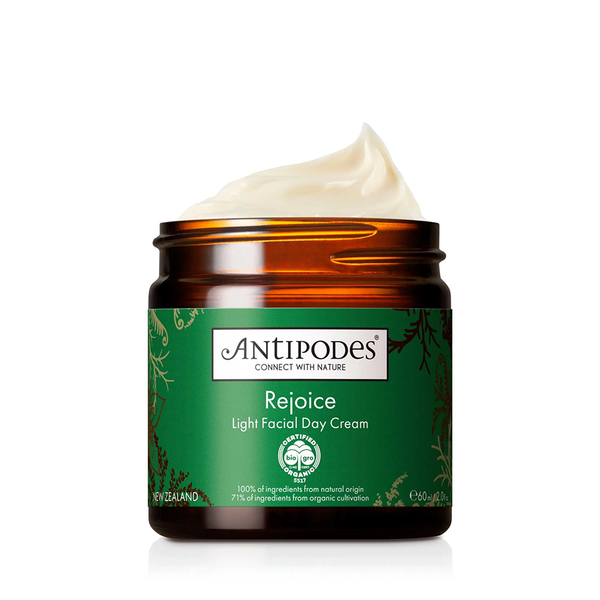 Antipodes Skincare Rejoice Light Facial Day Cream 60ml | Allow Yourself NZ - Shop Now