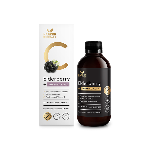 Harker Herbals Vitamin C + Elderberry | Allow Yourself NZ - Shop Now