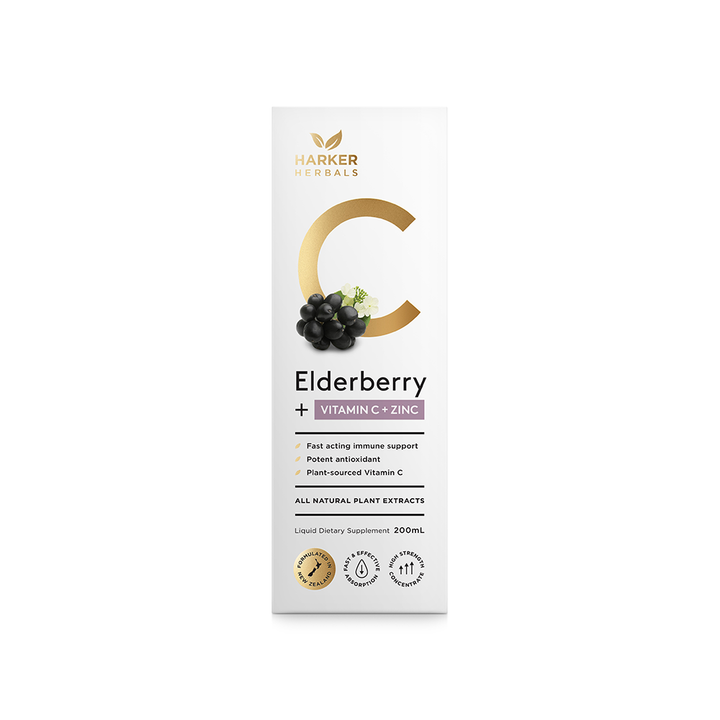 Harker Herbals Vitamin C + Elderberry | Allow Yourself NZ - Shop Now