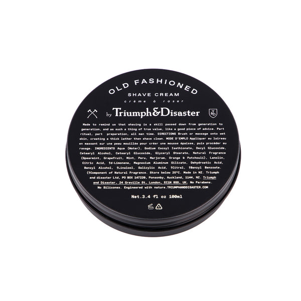 Triumph & Disaster Old Fashioned Shave Cream | Allow Yourself