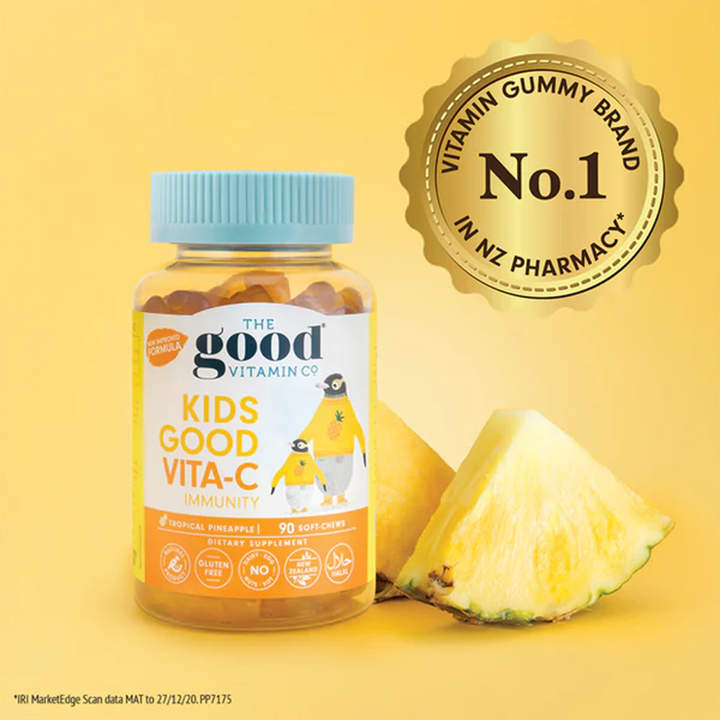 The Good Vitamin Co Kids Vitamin C & Zinc 90s | Allow Yourself NZ - Shop Now